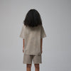 Women's Stone Wash Distressed Tee 8oz-INNBLAC