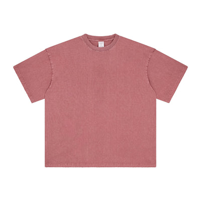 Women's Stone Wash Frayed T Shirt 7.5oz-INNBLAC