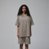 Women's Extra Heavyweight Basic T Shirt 11oz-INNBLAC