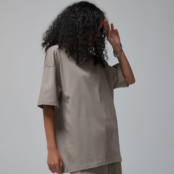 Women's Extra Heavyweight Basic T Shirt 11oz-INNBLAC