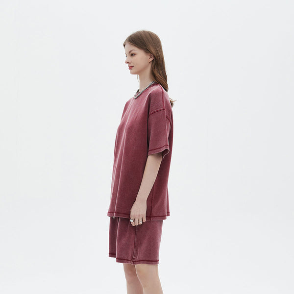 Women's Ultra Heavyweight Oversized Tee 12oz-INNBLAC