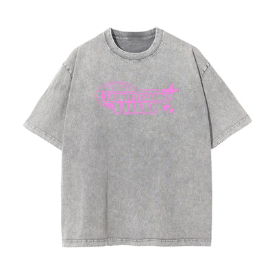 Worship Him Christian Y2K Graphic Tee-INNBLAC