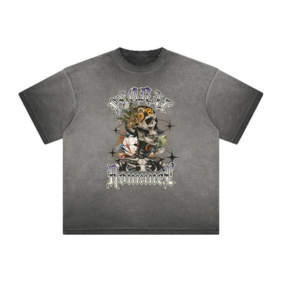 Heavyweight Summer Vacation Pattern Tee