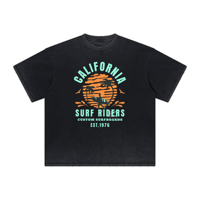 Distressed Faded Summer Vacation Graphic Tee