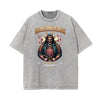Washed Cotton Blossom Pattern Tee
