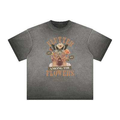 Thick Faded Blossom Graphic Tee