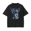 Washed Faded Blossom Pattern Tee