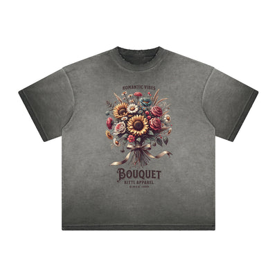 Thick Faded Blossom Graphic Tee