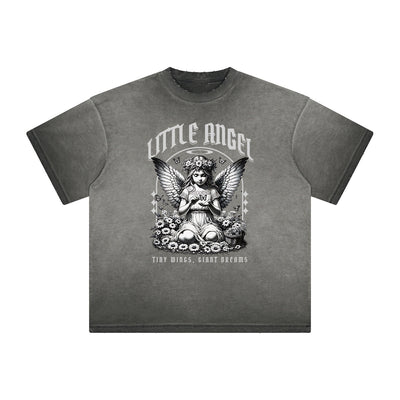 Thick Faded Blossom Graphic Tee