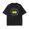 Washed Faded Blossom Pattern Tee