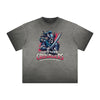 Vintage Frayed Crusades Pattern Tee