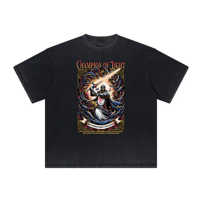 Thick Faded Crusades Graphic T Shirt