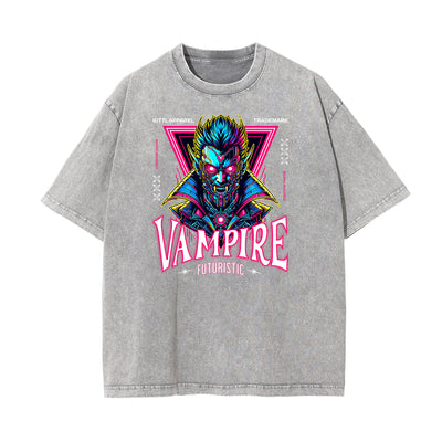Stone Wash Sci-Fi & Futurism Graphic Tee