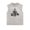 Frayed Edge Fitness Graphic Tank