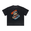 Thick Faded Graffiti Style Graphic Tee