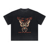 Vintage Frayed Asian Style Pattern Tee