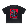 Thick Faded Skull Graphic T Shirt
