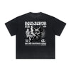 Thick Faded Skull Graphic T Shirt