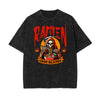 Washed Skull Graphic Cotton Tee