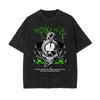 Washed Skull Graphic Cotton Tee