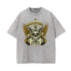 Washed Rock Style Graphic Cotton Tee