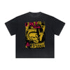 Thick Faded Rock Style Graphic T Shirt