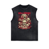 Frayed Edge Rock Style Graphic Tank