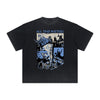 Thick Faded Rock Style Graphic T Shirt
