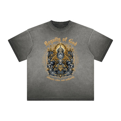Thick Faded Gods & Faith Graphic Tee
