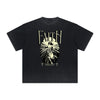 Vintage Frayed Gods & Faith Pattern Tee