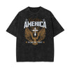 Washed Gods & Faith Graphic Cotton Tee