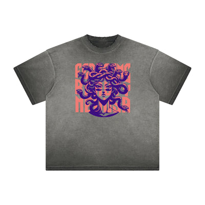 Thick Faded Gods & Faith Graphic Tee
