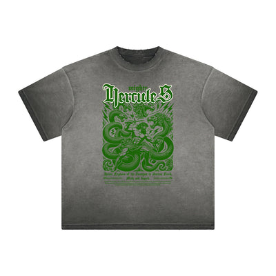 Thick Faded Gods & Faith Graphic Tee