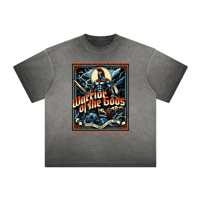 Thick Faded Gods & Faith Graphic Tee