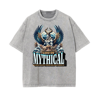 Stone Wash Gods & Faith Graphic Tee