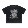 Vintage Frayed Gods & Faith Pattern Tee