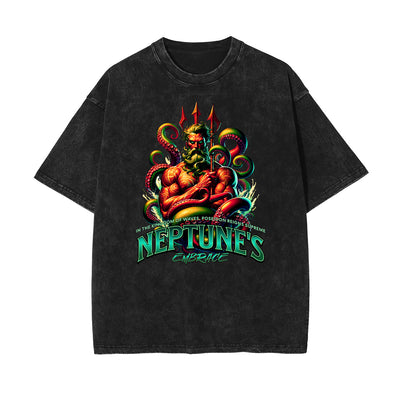 Washed Gods & Faith Graphic Cotton Tee