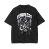 Washed Fallen Angel Graphic Cotton Tee