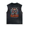 Frayed Edge Fallen Angel Graphic Tank Top