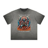 Vintage Frayed Fallen Angel Pattern Tee