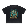 Vintage Frayed Floral Pattern Tee