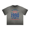 Thick Faded Retro Revival Graphic T Shirt