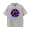 Stone Wash Abstract Art Pattern T Shirt