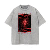 Stone Wash Abstract Art Pattern T Shirt