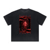 Thick Faded Abstract Art Graphic T Shirt