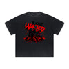 Thick Faded Abstract Art Graphic T Shirt