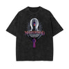 Washed Abstract Art Graphic Cotton Tee
