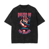 Washed Snake Graphic Cotton Tee