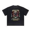 Vintage Frayed Snake Pattern Tee