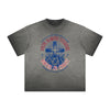 Vintage Frayed Jesus Pattern Tee